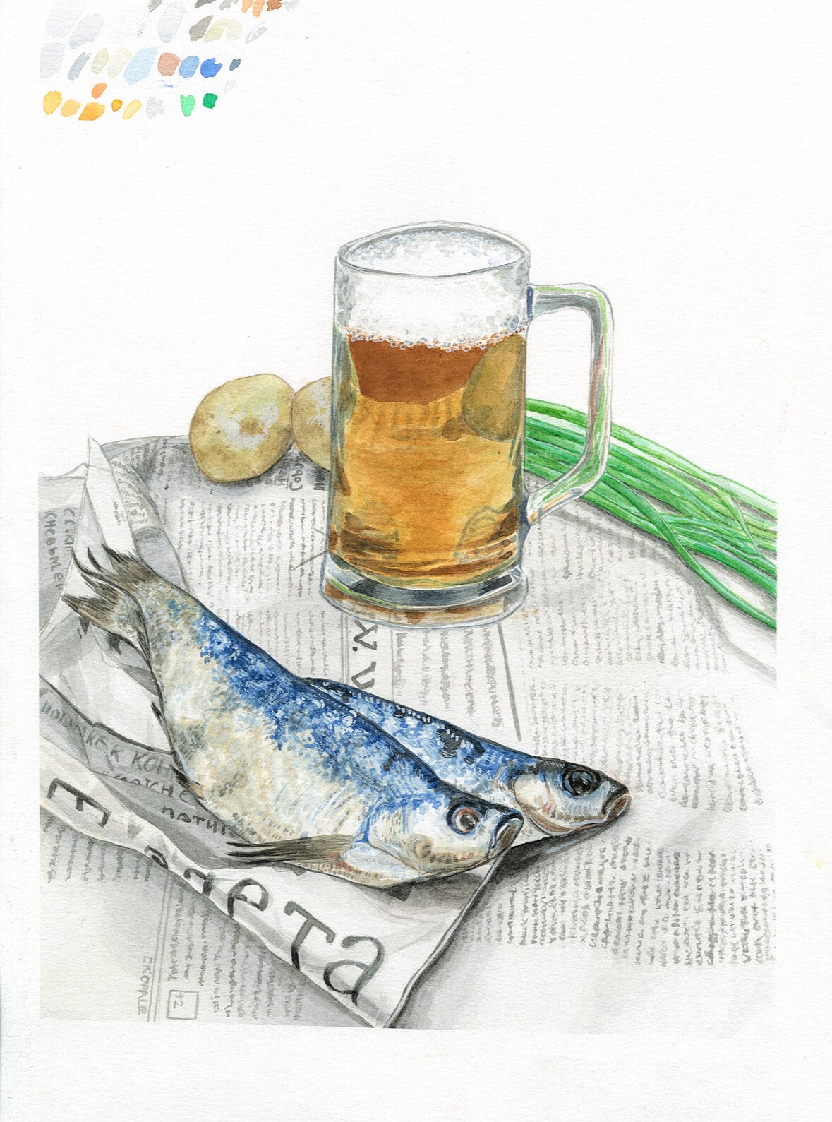 Fish Pub Print