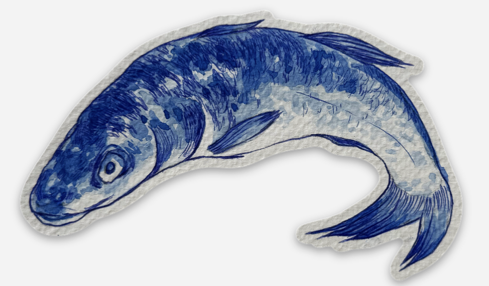 Derpy Blue Sticker