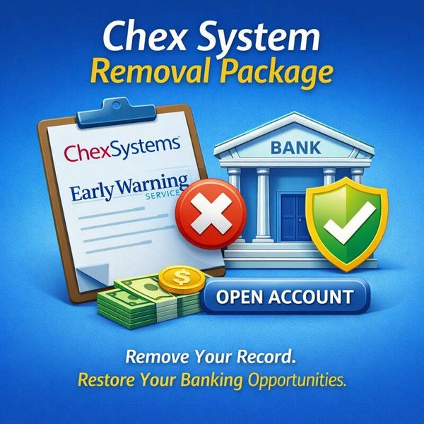 Chex System Removal Package