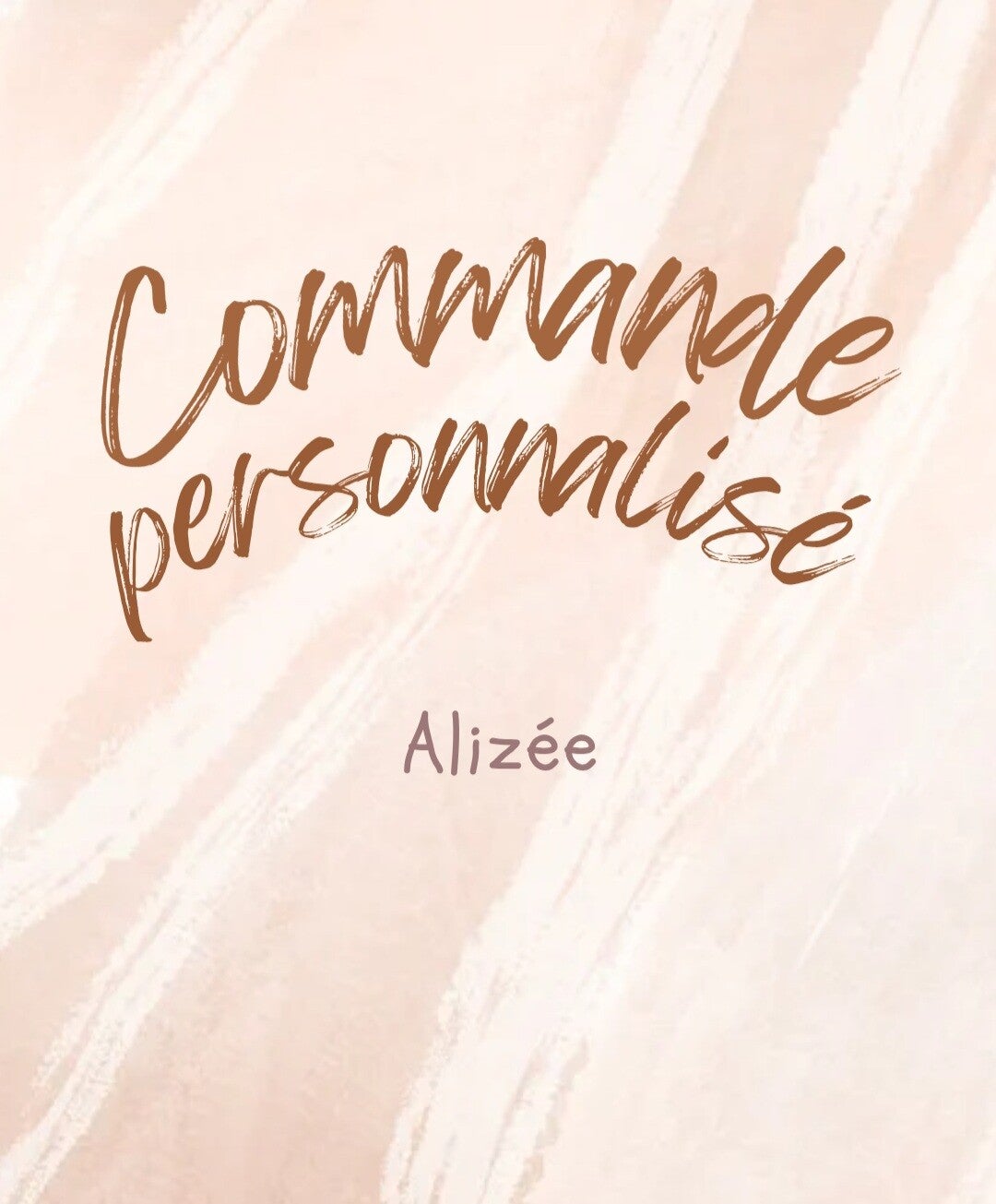 Commande Alizée