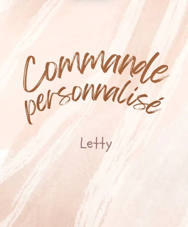 Commande Letty