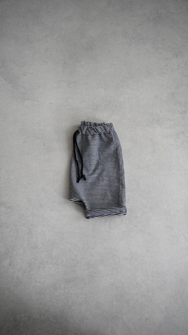 Haremshort Gestreift schwarz/weiß
