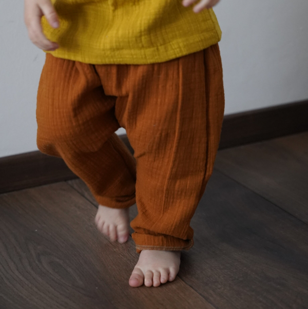 Musselinhose Rost