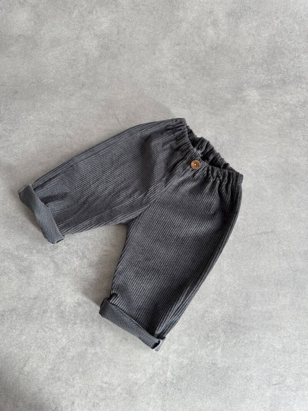 Cord Jogger Grau