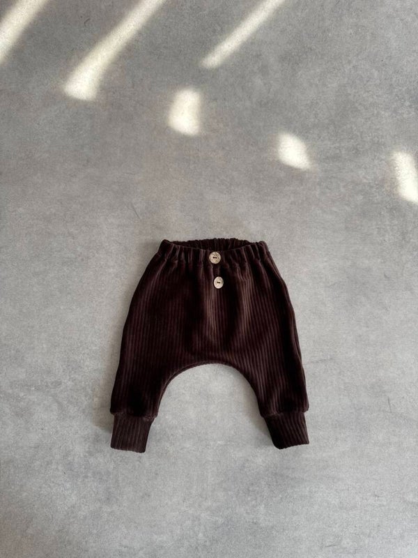 Haremslim Cord Dunkelbraun