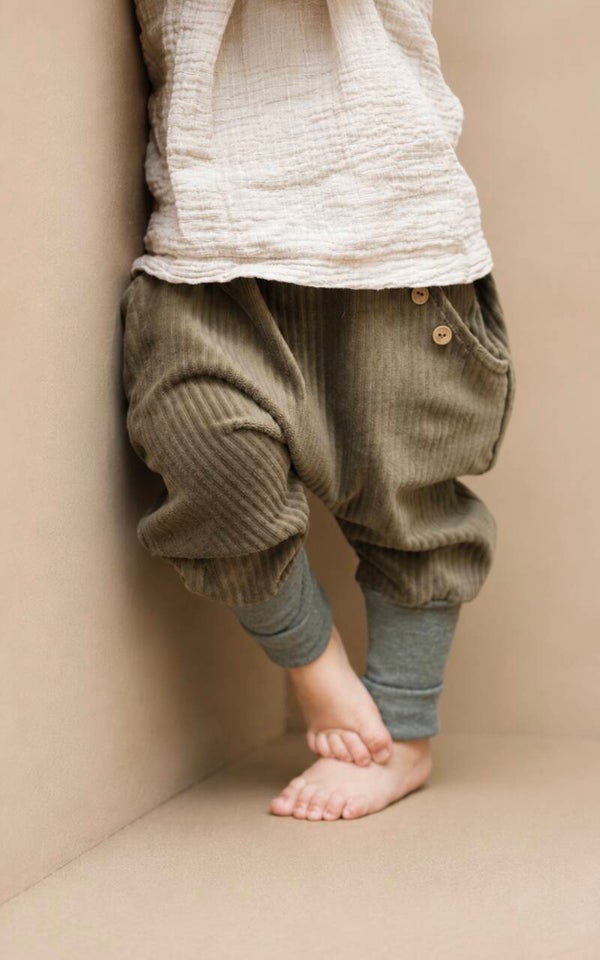 Knickerbocker Cord Oliv