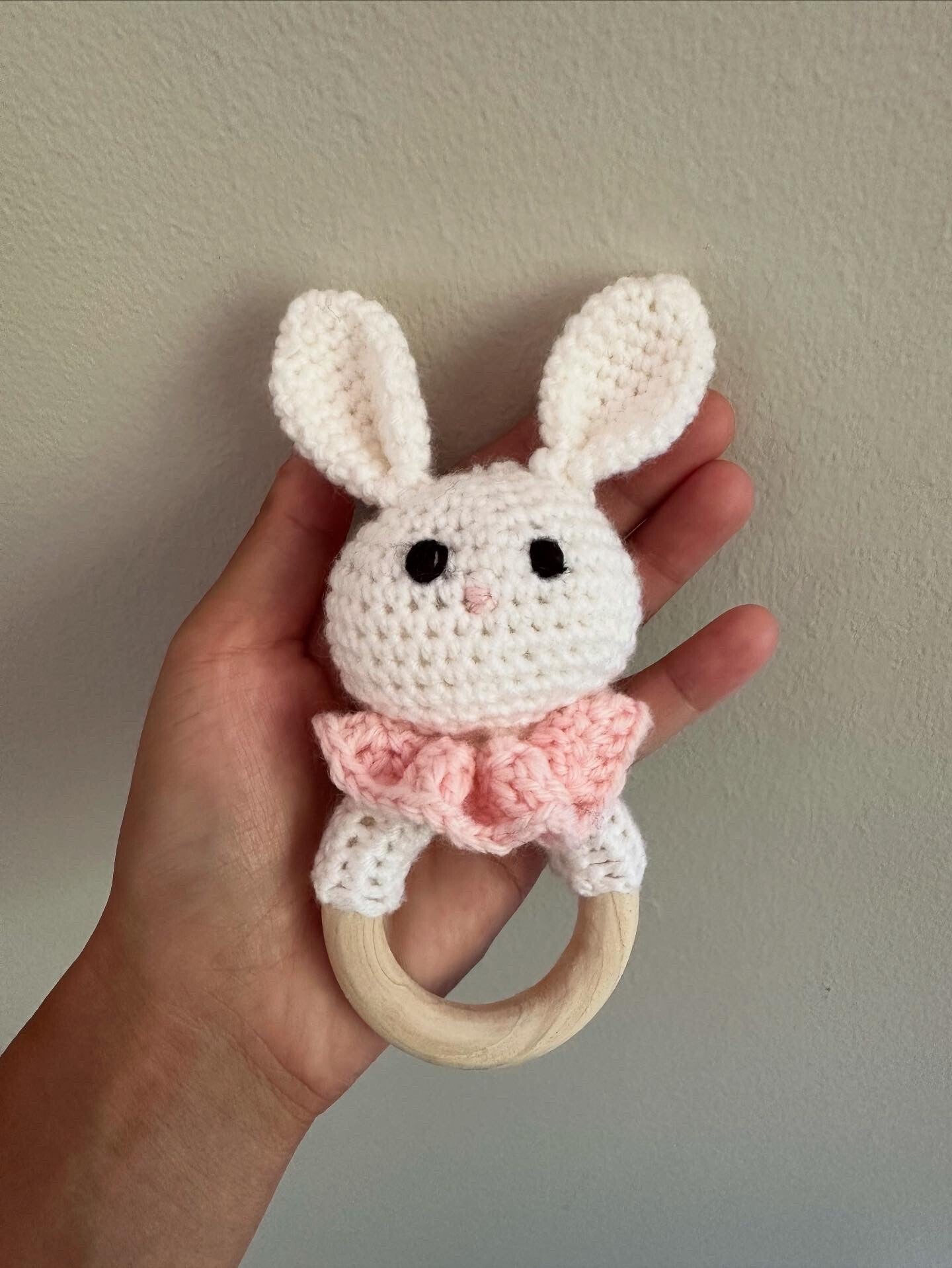 Baby Rattle - Bunny