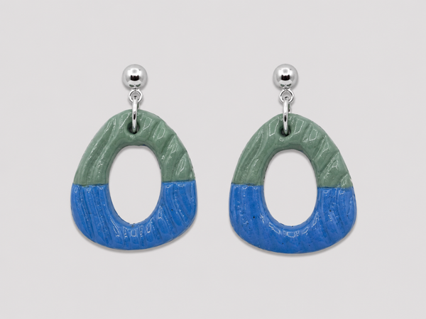 Oorbel Blue Summer; Boho