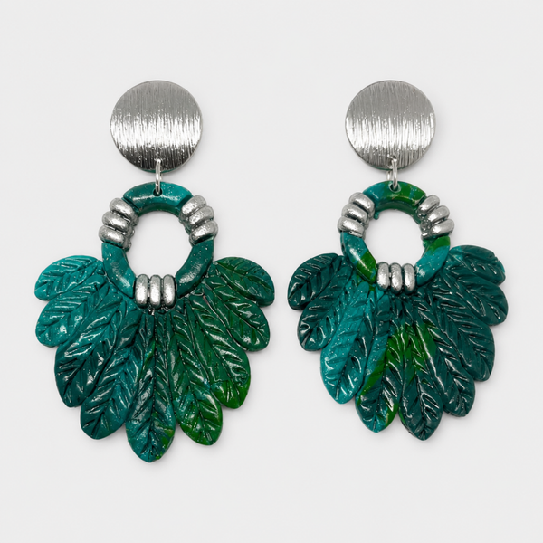 Oorbel Ibiza Leaf