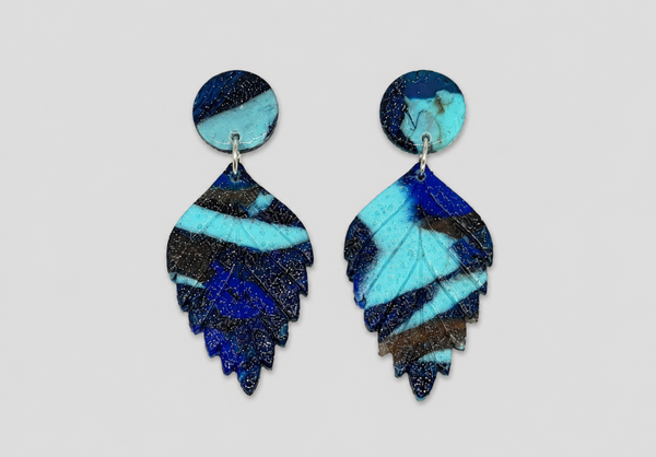 Oorbel Lis; Leaf