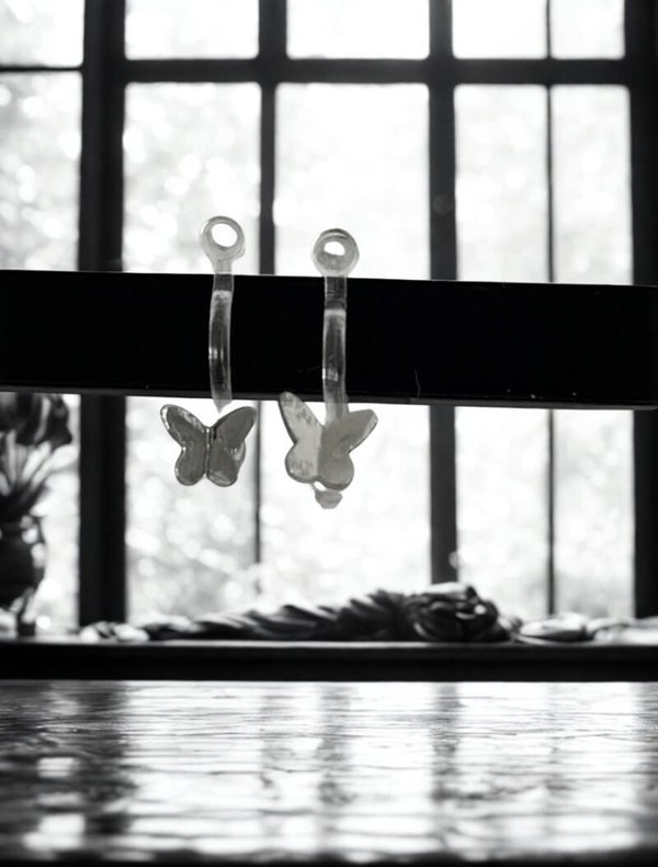 Kinderoorbel vlinder – clip-on (zonder gaatjes)