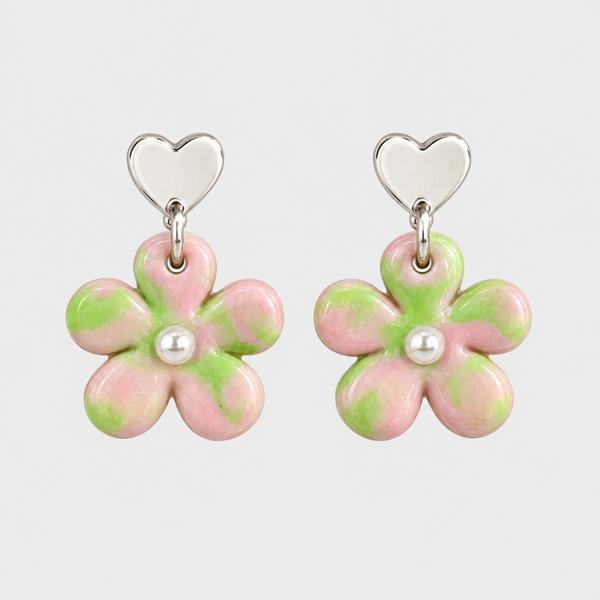 Kinder Oorbel Aeliana; Bloem