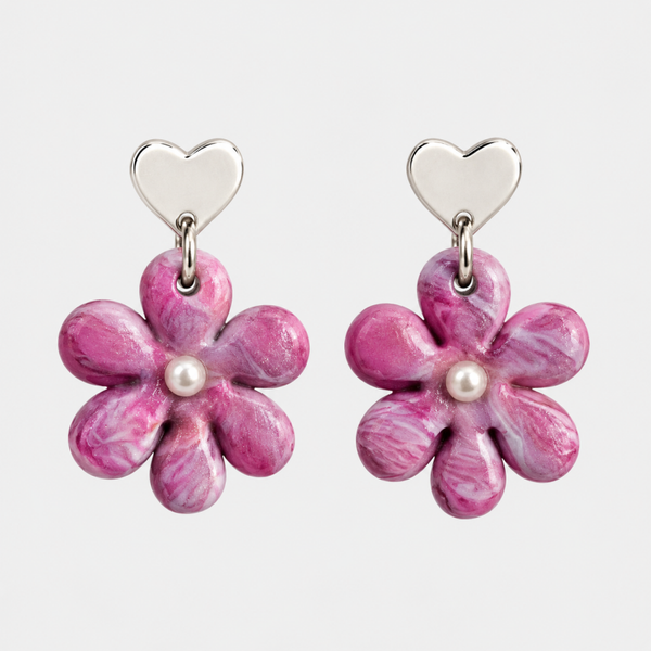 Kinder Oorbel Aeliana; Bloem