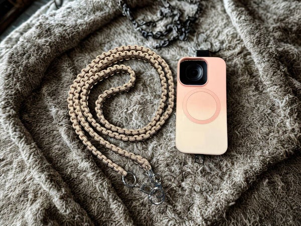 Paracord telefoonkoord crossbody - Sterk & Stijfvol