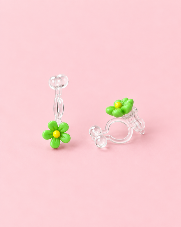 Kinderoorbel bloem – clip-on (zonder gaatjes)