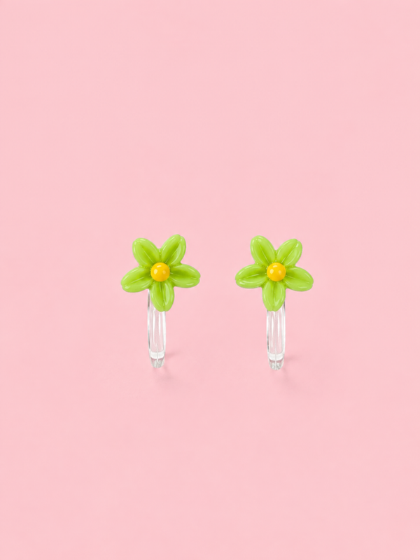 Kinderoorbel bloem – clip-on (zonder gaatjes)