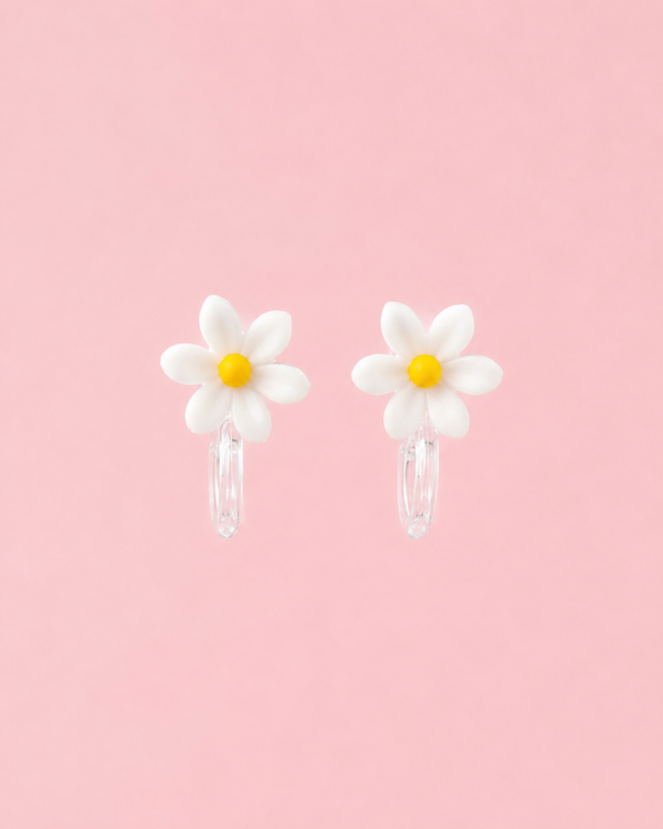 Kinderoorbel bloem – clip-on (zonder gaatjes)