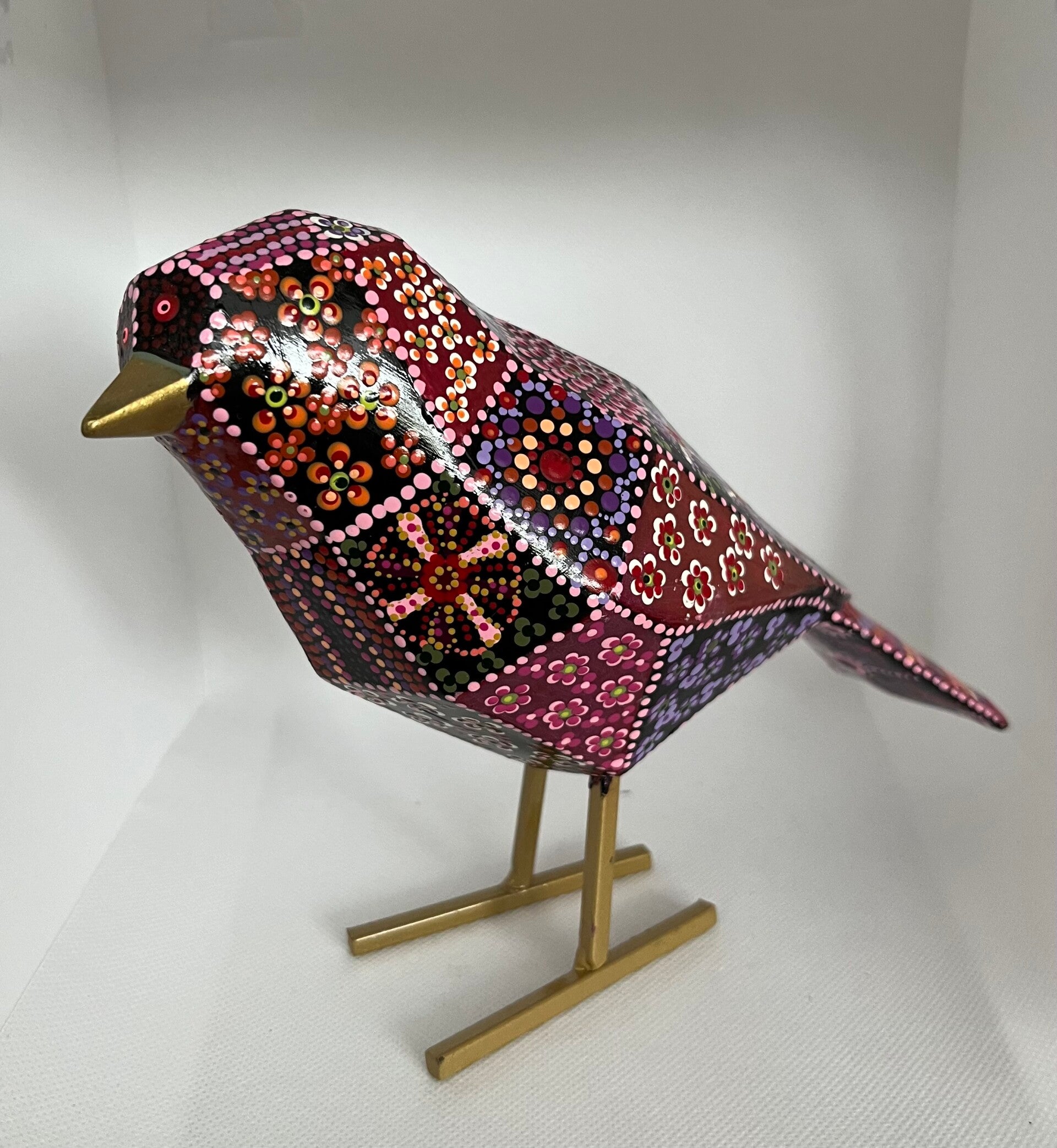 Beschilderde Vogel Groot