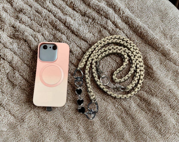 Paracord telefoonkoord crossbody – Luxe & Stijlvol