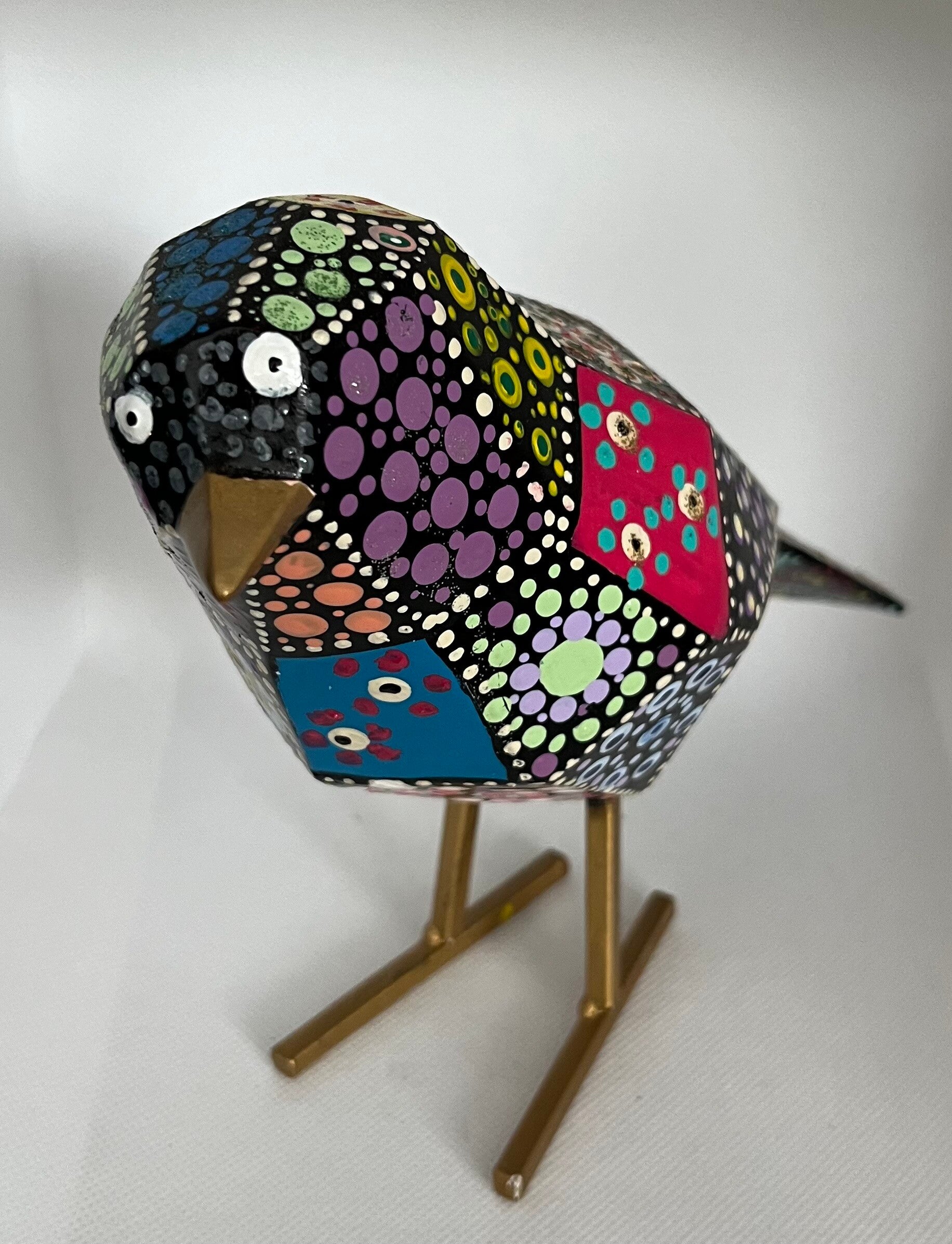 Beschilderde Vogel Groot