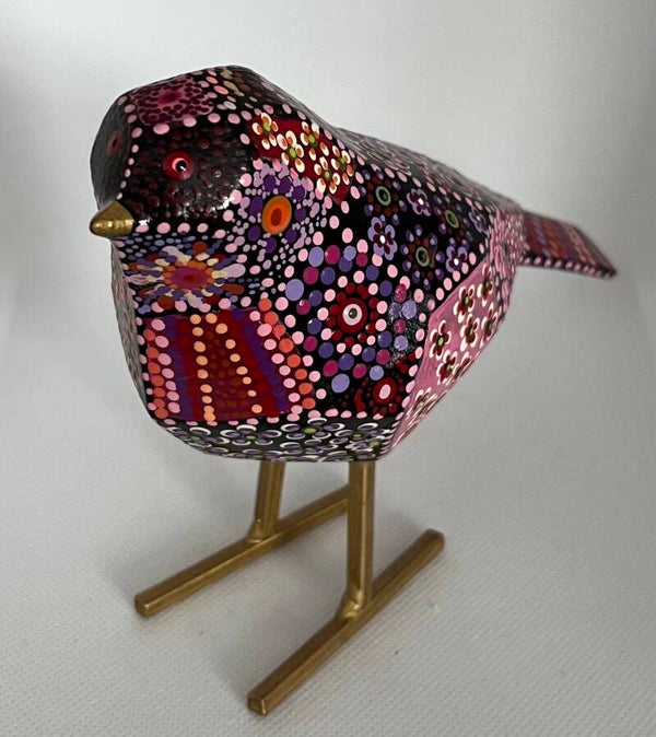 Beschilderde Vogel Klein