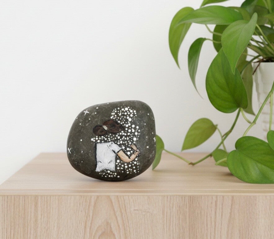 Beschilderde steen: Miss You