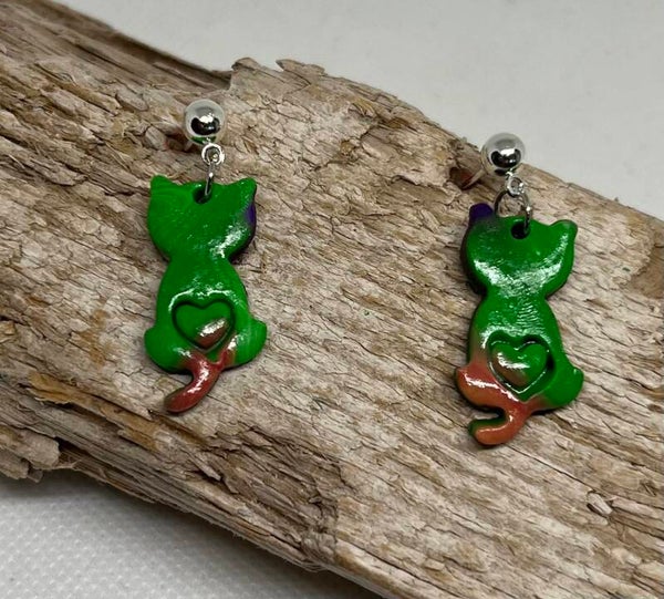 Kinder Oorbel Poes Fien