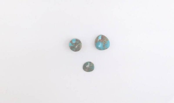 Evans Turquoise Gemstone Natural Cabochon Lot 22