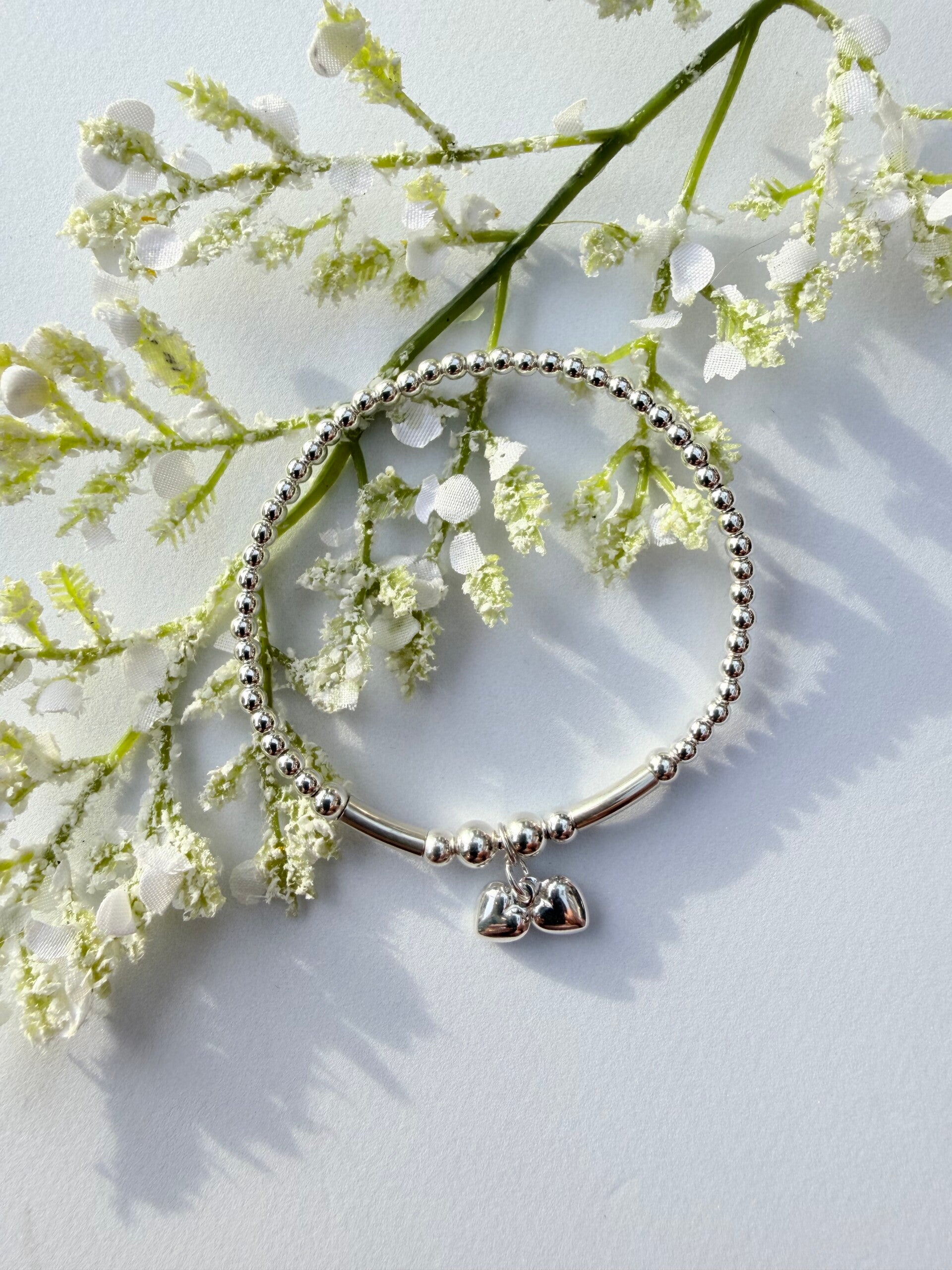 Double Heart Bracelet