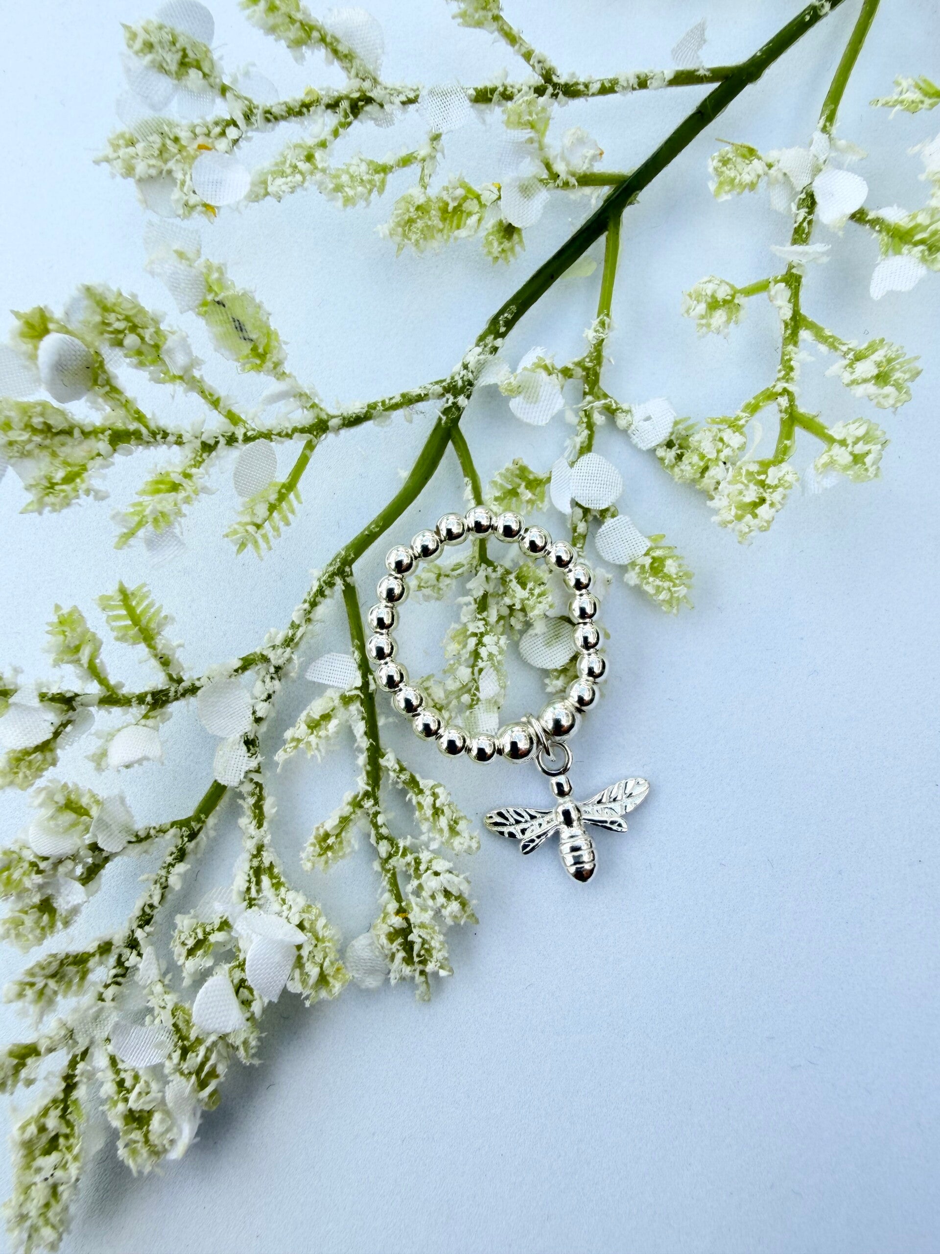 Bee Charm Ring