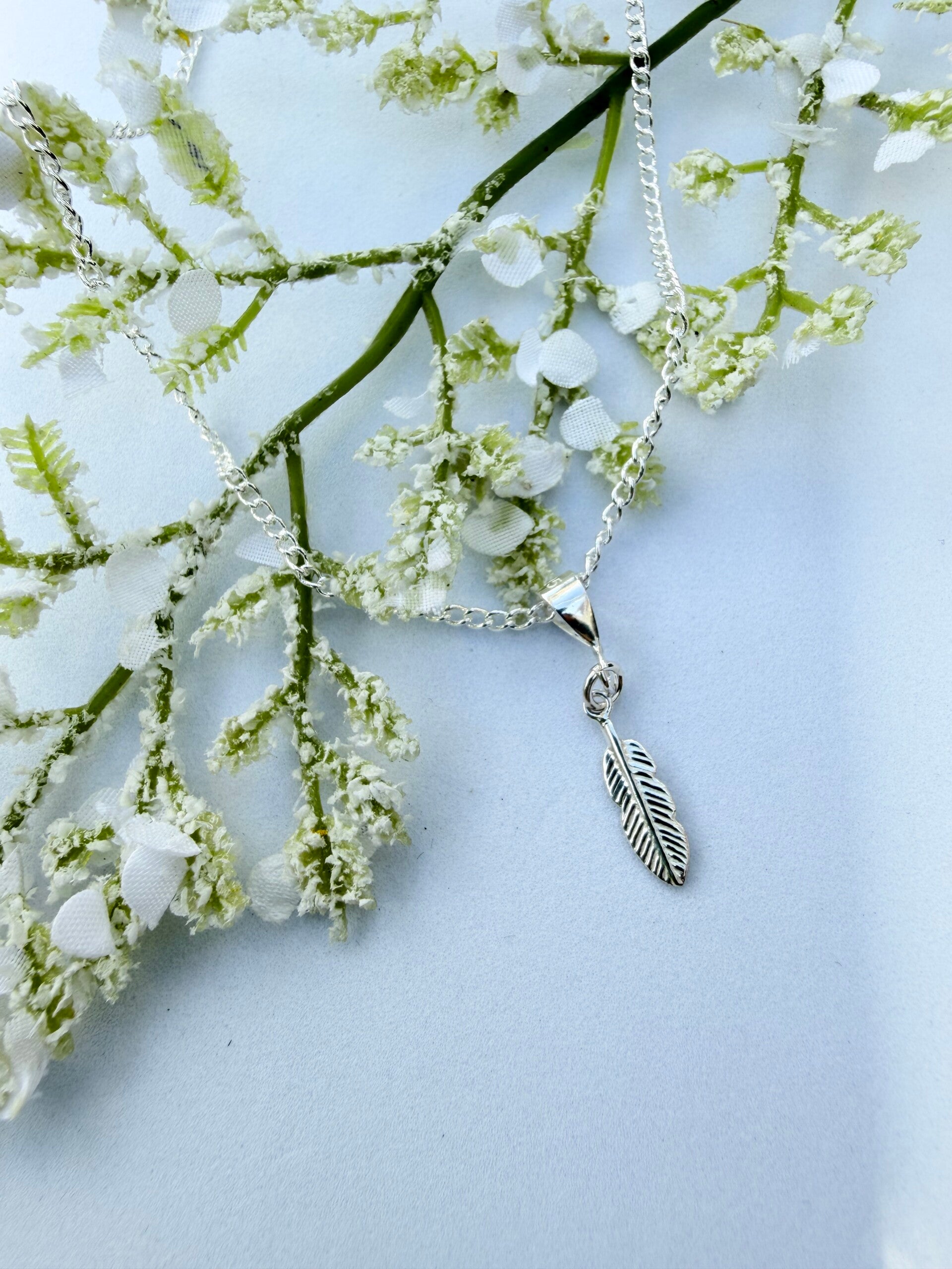 Feather Charm Necklace