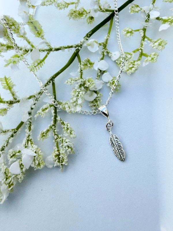 Feather Charm Necklace