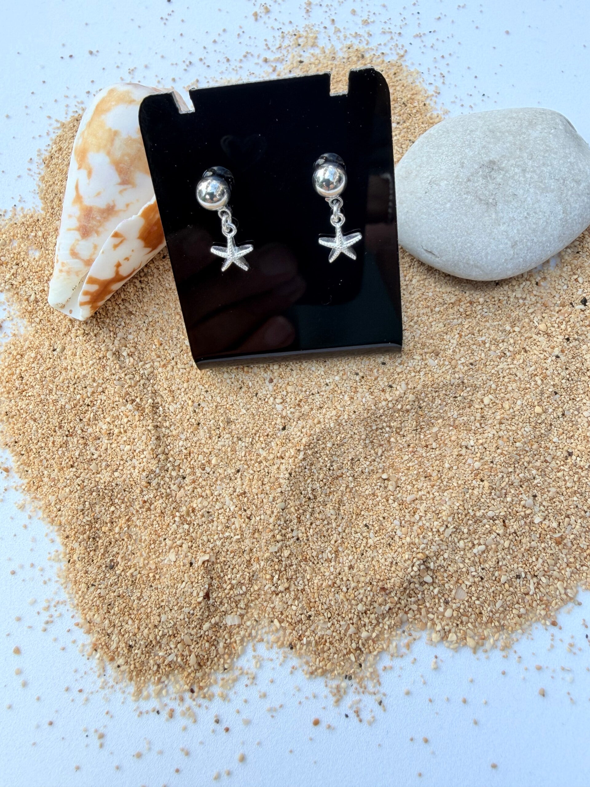 Starfish Drop Earrings