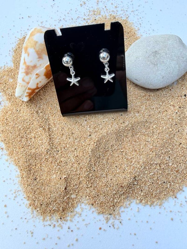 Starfish Drop Earrings