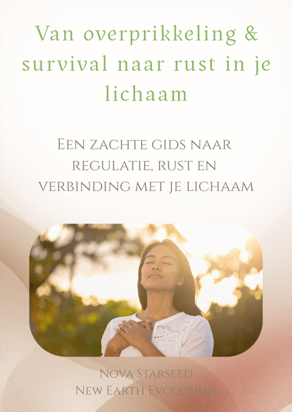 E-book: van overprikkeling & Survival naar meer rust in je lichaam