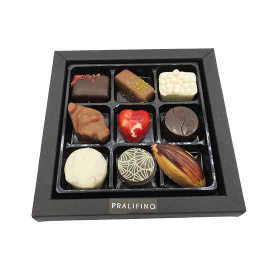 Cristal doosje gemengde pralines