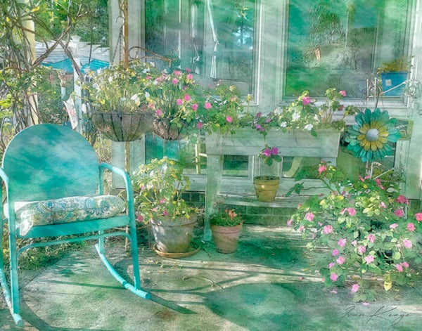 Patio Flowers Digital Download