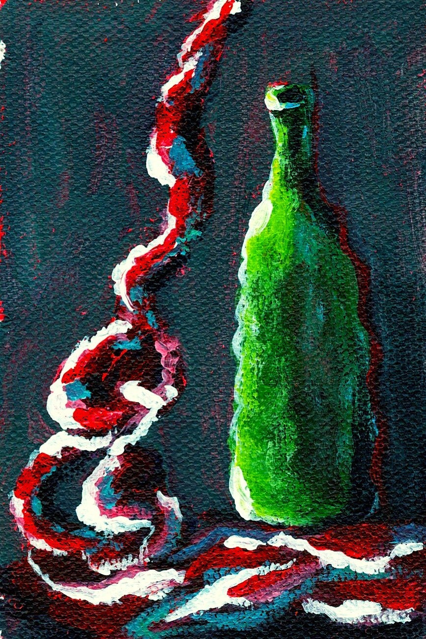 Red Like Blood, Original Paintings