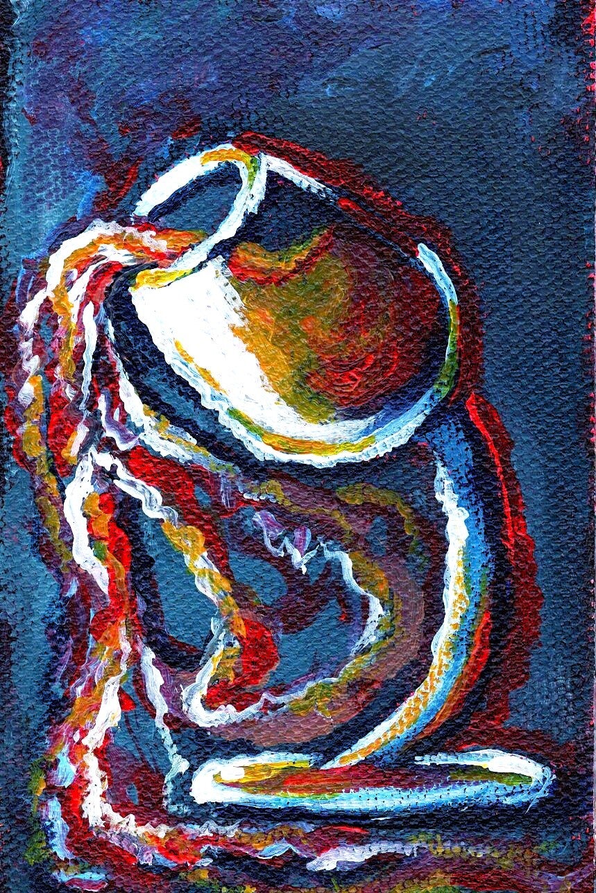 Pour Another One, Original Painting