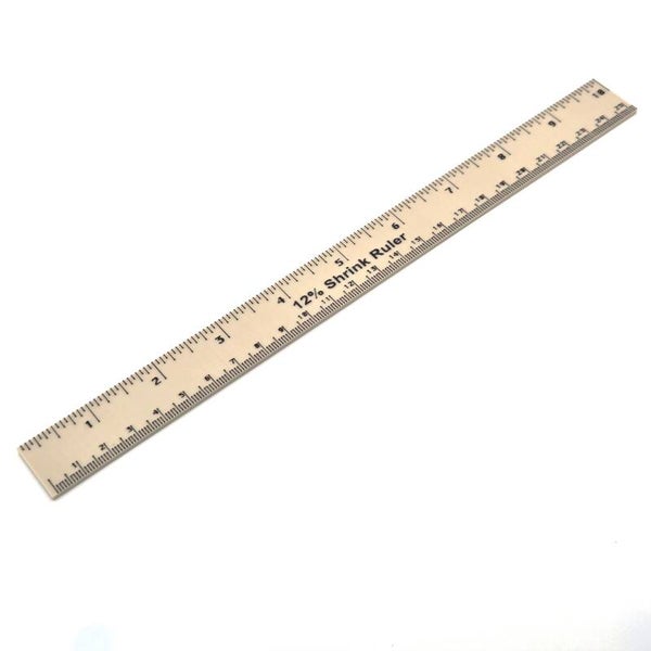 Shrinkage Ruler 12%