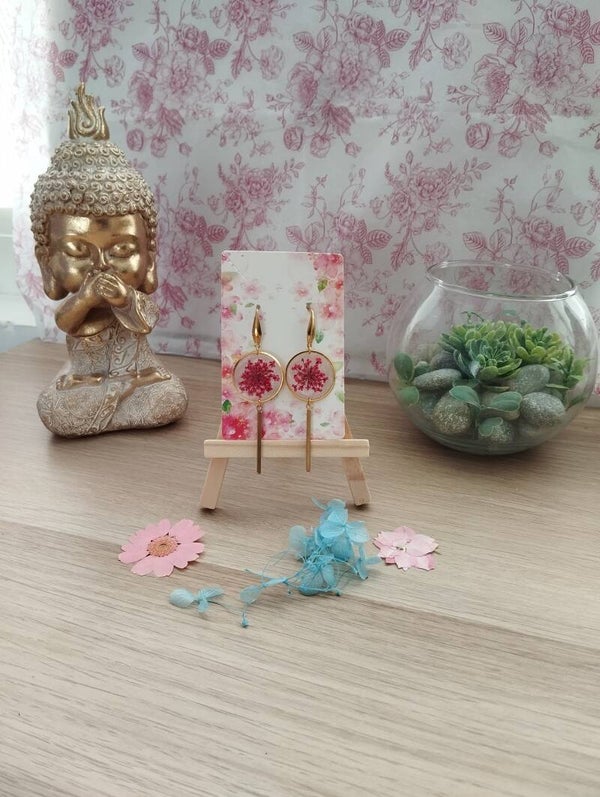 Boucles d'oreilles pendantes