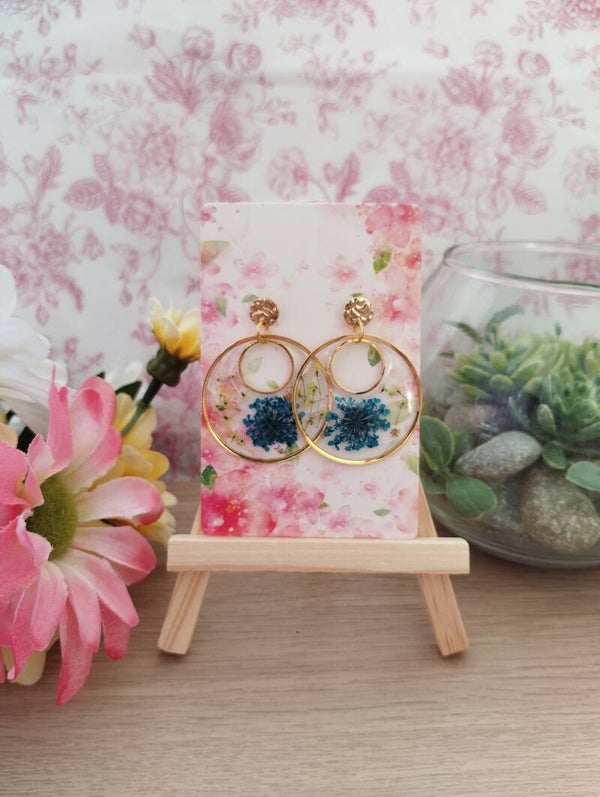 Boucles d'oreilles chic