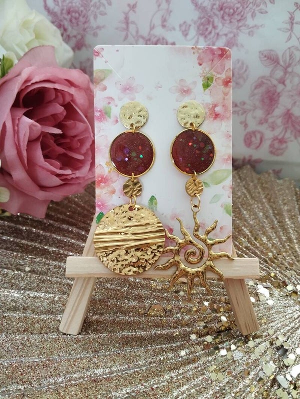 Boucles d'oreilles élégantes