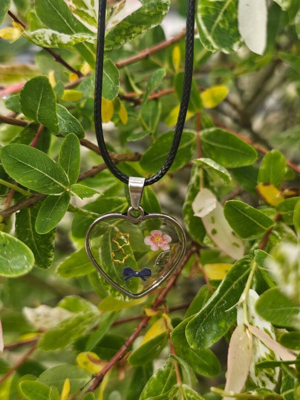 Collier coeur enfant