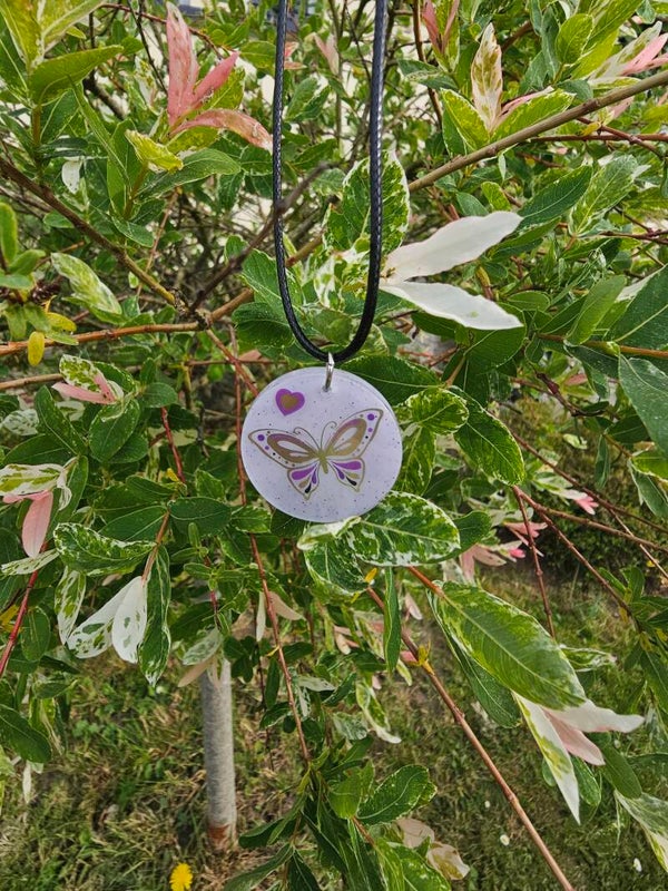 Collier enfant papillon
