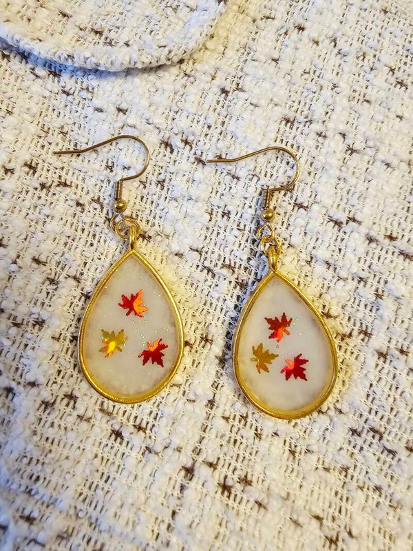 Boucles gouttes automnales