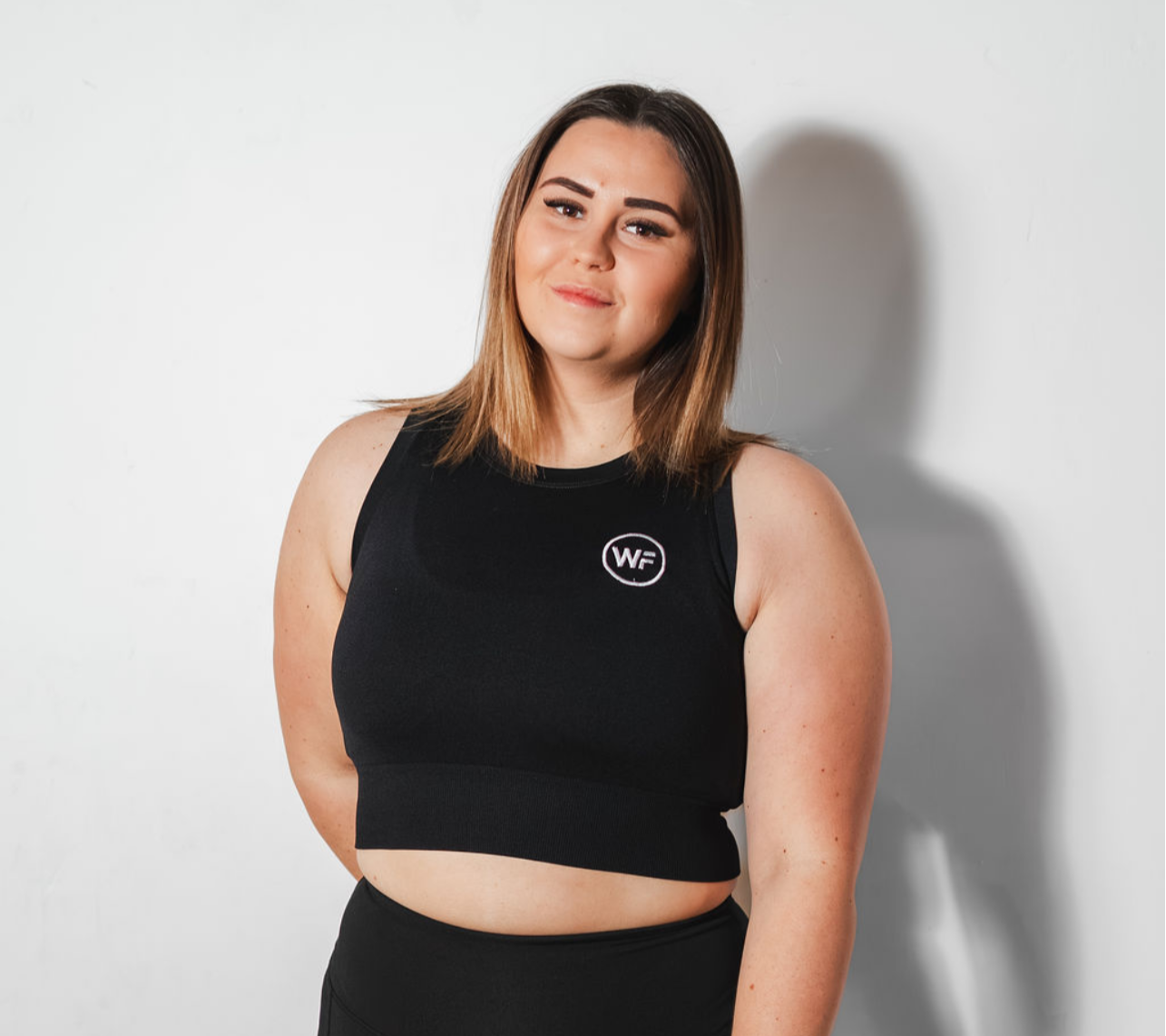 Black WF Women's Crop Top
