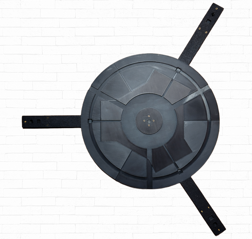 Grundplatte für Dartboard Kamerasystem – Montagebasis für AutoDarts Kamerahalter