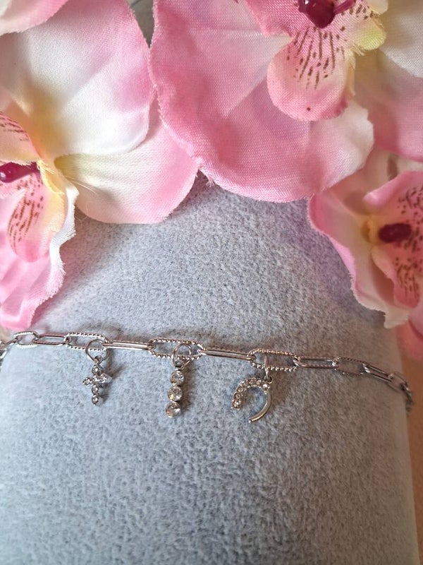 Bracelet Breloques ACIER