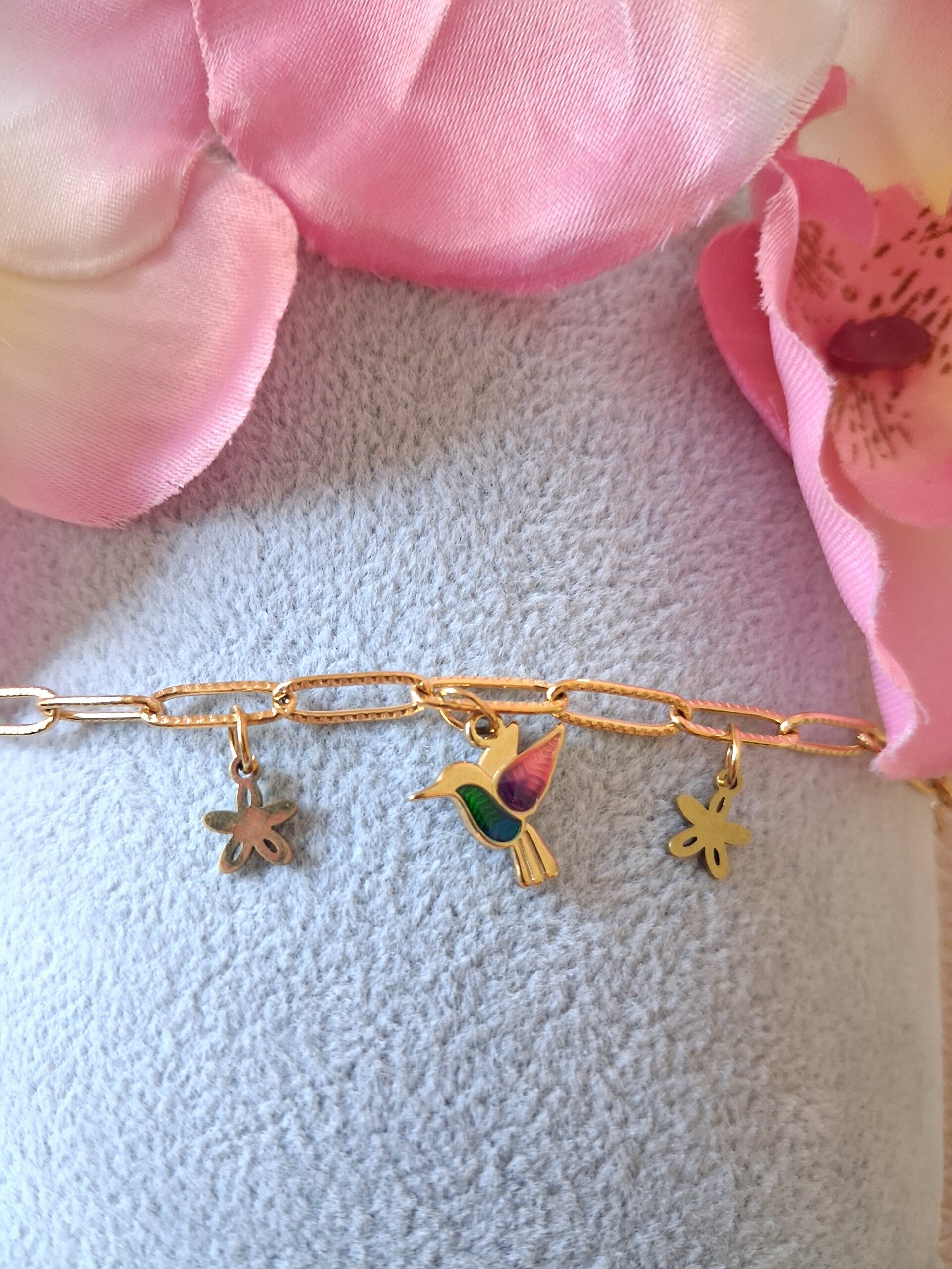 Bracelet Breloques ACIER